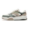 Wave Shoes Men Low Top Skate Shoes Green Brown 912518005-3