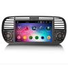 EU Stock Erisin ES6550FB Android 14.0 Car for DVD Player DSP BT5.0 CarPlay Auto GPS for Fiat 500/500C/500S Radio Multimedia