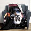 1Pc Megadeth Skull Artwork Blanket Soft And Comfortable Casual Warm Camping Travel Christmas Halloween Xmas Gift M924554