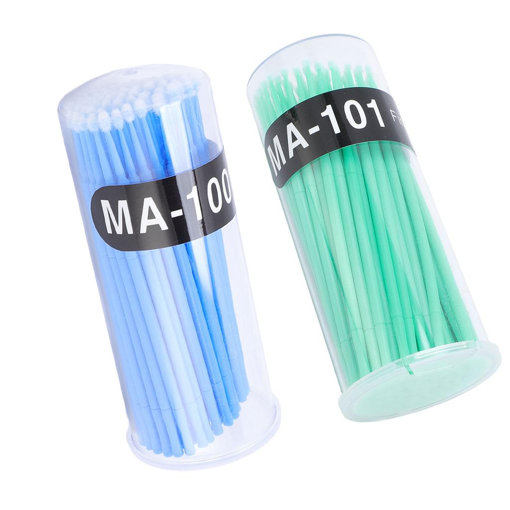400pcs Micro Applicator Brushes Bendable Applicator Sticks Portable Micro Swabs for Home