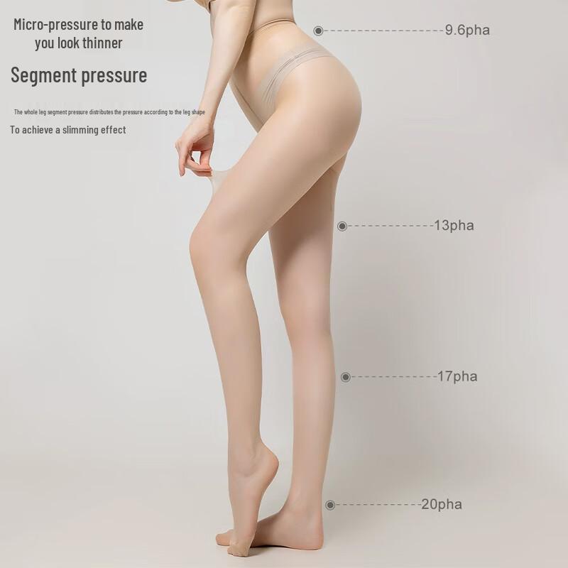 LANGSHA Women's Ultra-Thin Summer Anti-Snag Pantyhose