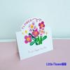 Blessing 3D Greeting Card - Handwritten Gift Message for Birthday & Thank You