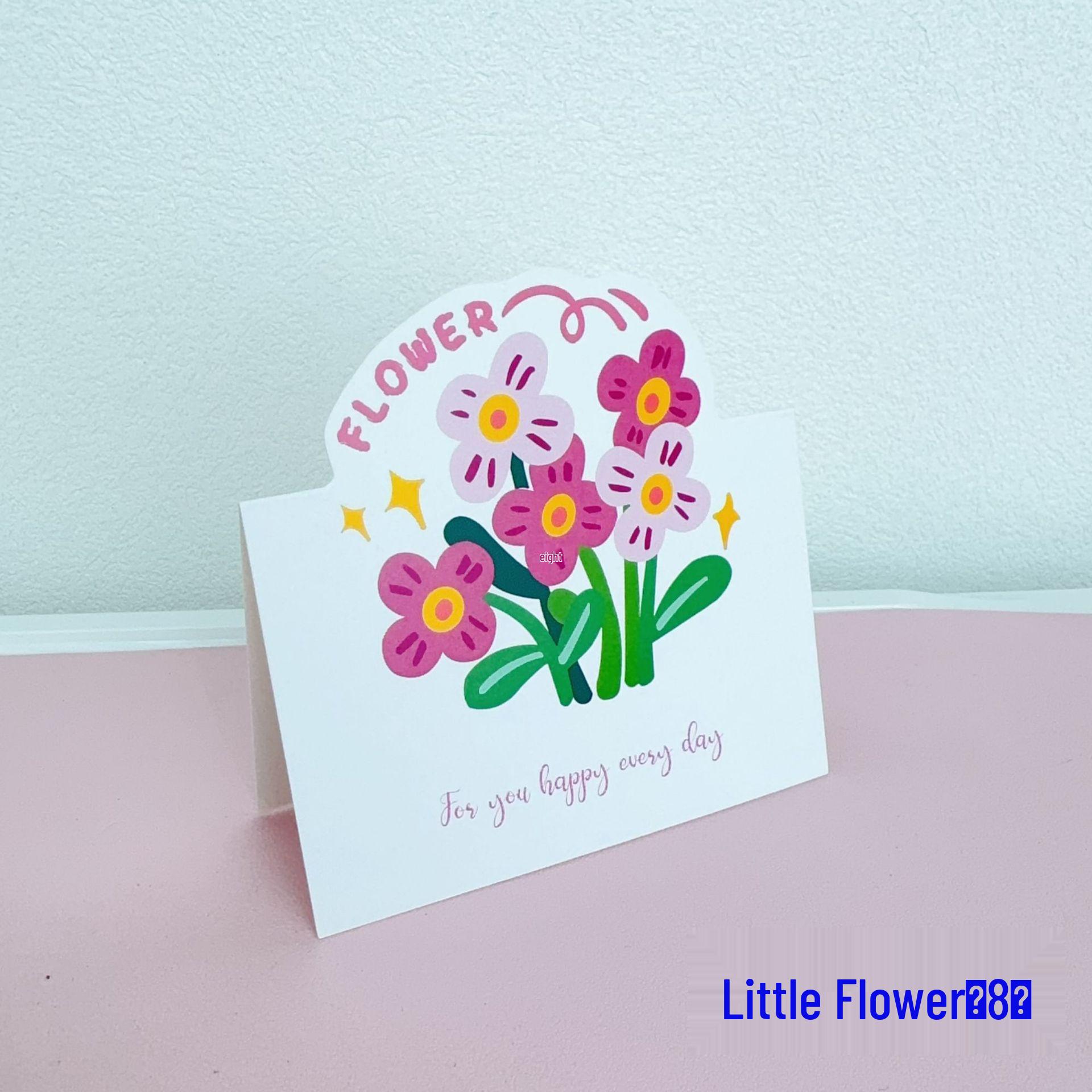 Blessing 3D Greeting Card - Handwritten Gift Message for Birthday & Thank You