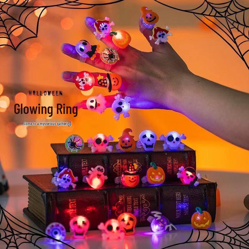 Halloween Pumpkin Lantern and Candy Bag with Luminous Effects for Trick-or-Treating