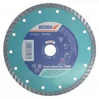 

Tarcza Diamentowa Turbo Do Glazury, Gresu Dedra H1104 230Mmx22,2Mm