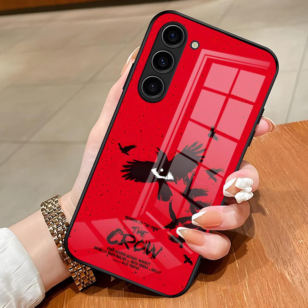 Classic The Crow Phone Case For Samsung S26 S25 Edge Ultra S23 S22 S21 S20 Ultra Plus S24 Fe A54 A53 A25 Glass Cover