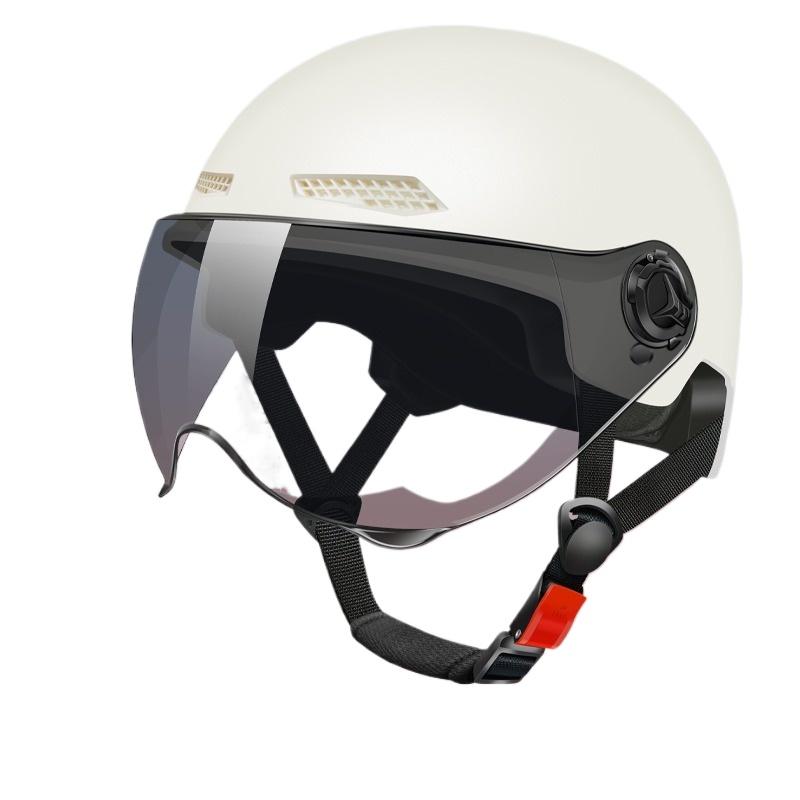 3C Certified Electric Vehicle Helmet Men and Women Summer Sun Protection Electric Vehicle Helmet Light Half Helmet