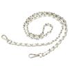 47in PU Leather Flat Chain Strap Handbag Chains Purse Straps Shoulder Cross Body Replacement Strap DIY Purse Making