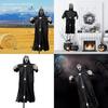 Foldable Ghostface Scarecrow Scary Scream Horror Decor For Convenient Storage