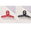 2 Stück Neu 13cm Großes Weiches Silikon Großer Hai Clip Haar-Klammer-Clips für Damen Mädchen Retro Einfache Haar-Accessoires Kopfschmuck Schmuckstück