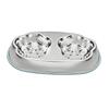 304 Stainless Steel Non-slip Cat & Dog Feeding Bowl, Large Capacity, Anti-tip Design