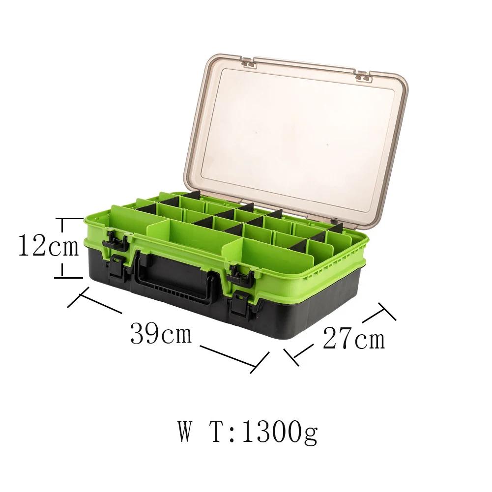 Fishing Barrel Box 4 Layer Multifunctional Fishing Hook Stop Beads Box Foldable Portable Durable Snap Design for Angler Supplies