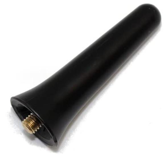 AutoStyle Helical Short Antenna with M6 Thread for ABARTH and FIAT 500 Series 4 and Round Antenna M6 Part Number 382029 (60mm) 595/695 later. Base,