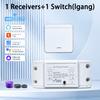 Tuya WiFi Smart Switch 433MHz Universal Breaker Timer Voice Control Smart Life APP Wireless Remote Control Support Alexa Google