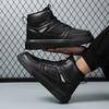 TUINANLE Men Women Black High Top Skateboarding Sneakers Breathable Light Casual Lace Up Sports Shoes Couple