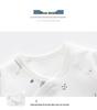 Newborn Boneless Pure Cotton Velcro Half-Back Pajamas - Spring/Autumn Style Baby Top