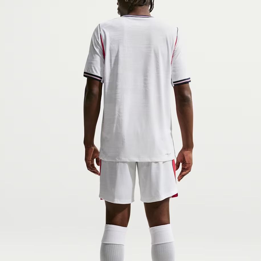 Nike Inghilterra 2026 Partita Casa 'Bianco/Rosso Speed/Nero Ossidiana/Nero Ossidiana'
