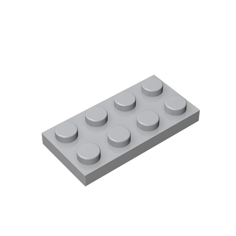 Non-Toxic Moc 10Pcs 3020 2X4 Plate Building Blocks Kit High-Tech Board Light Panel Bricks Particle Idea Toys Children Birthday Kid Gifts