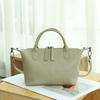 Genuine Leather Women's Shoulder Bag - 2025 European & American Style