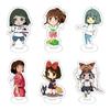 Acrylic 10Cm Small Standing Card, Black Cat Jiji, Kiki, Ogino Chihiro Acrylic Animation Peripheral Standing Card