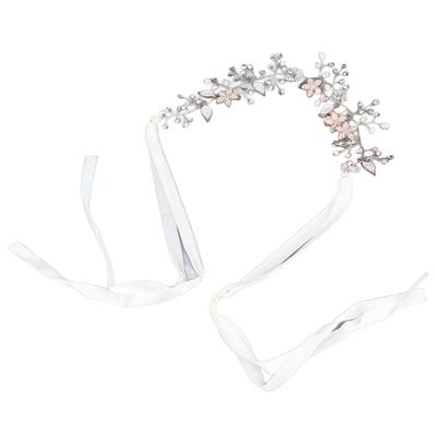 Bridal   Headband Exquisite   Design Soft Ribbon Headpiece for Wedding Birthday Party