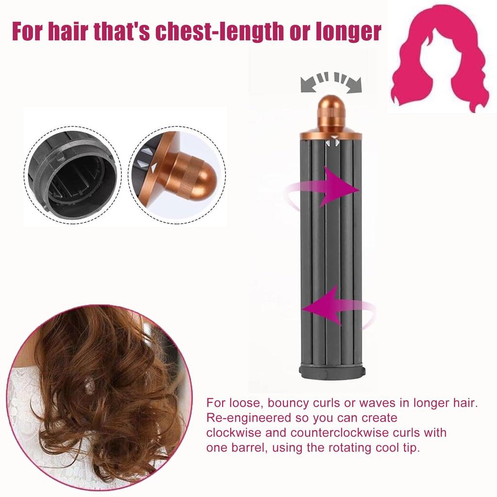 Upgraded Curl Attachment for Dyson Airwrap Styler 40mm/1.6" HS05/HS01