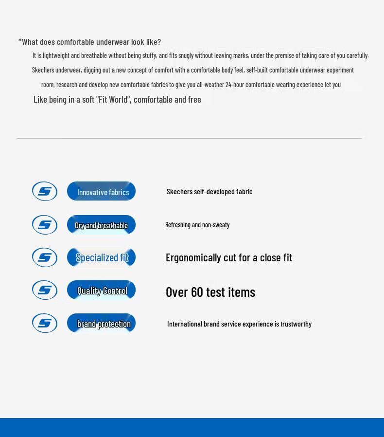 Skechers Men's Seamless 7A Antibacterial Boxer Briefs 3-Pack