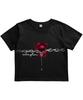 ONEHUNDREDPERCENT FOR WOMAN Ohpxaidaeve Redemption Women'S Crop Short Sleeve Tee