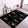 K_Kiss Band Hallway Carpet Washable Non-Slip Living Room Sofa Chairs Area Mat Kitchen Doormat Area Rug
