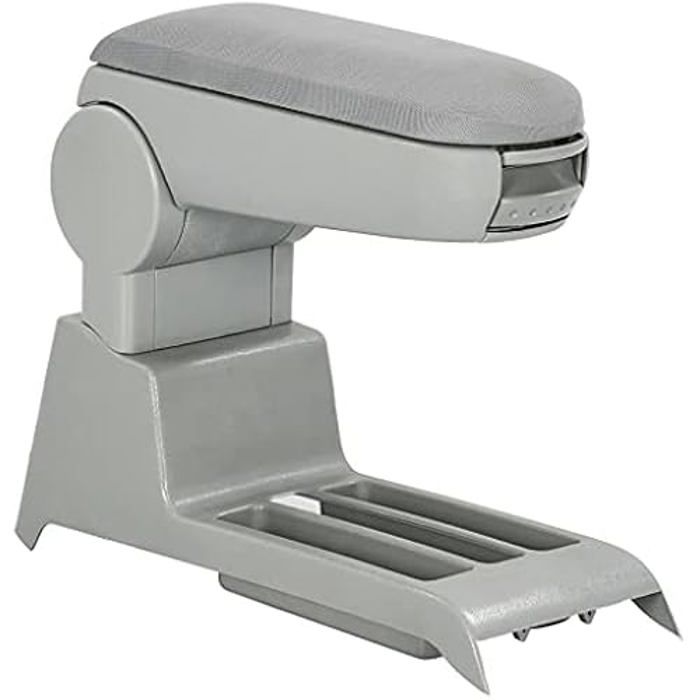 Accoudoir de Voiture - VIDAXL - VW Polo/Cross Polo - Réglable - Compartiment Intégré - Gris