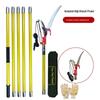 Telescopic High-Altitude Branch Lopper with Pulley, Long Handle Saw & Pruning Shears for Garden & Tree Maintenance.