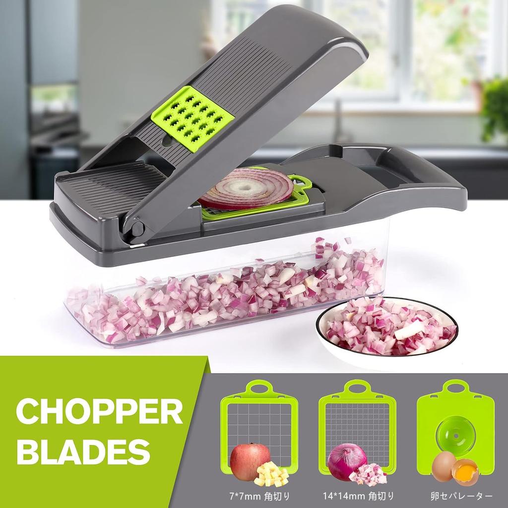 vegetable slicer and grater set Multi-function (white)