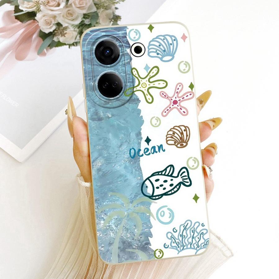 Case For Tecno Camon 20 Pro 4G Rabbit Cartoons design Liquid Simplicity Shell For Tecno Camon20 20 Premier CK9n Coques