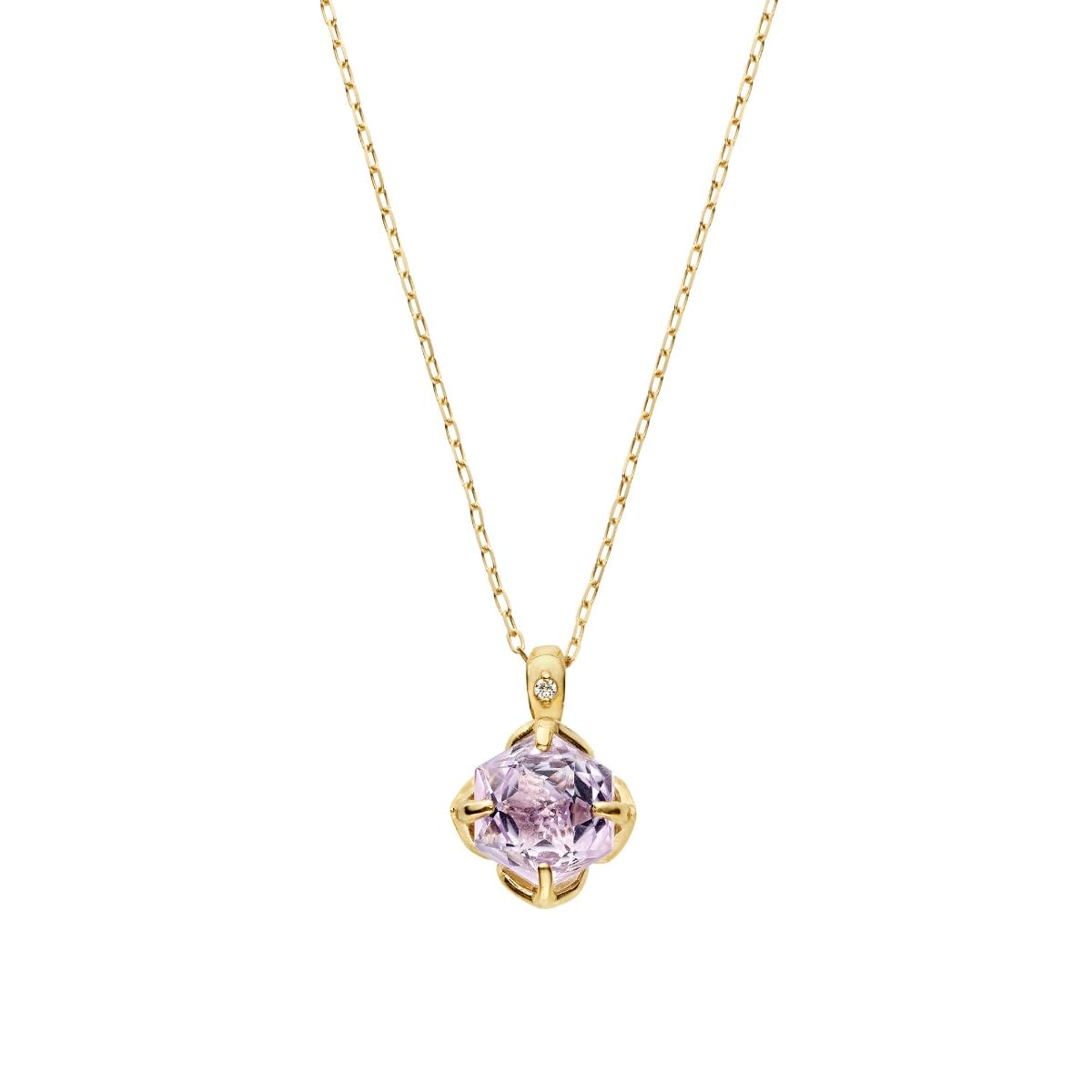 

Vendome Necklace K10 Yellow Gold Light Amethyst GJVN050542AM [Official] [VIH Aoyama] фіолетовий