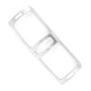 Center Control Air Conditioning Vent TrimFrame Fit for 1 Series E81 Hatchback 2007‑2011Chromeplate