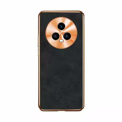 Vhodné pro pouzdro na telefon Huawei MATE70 Galvanizovaná ovčí kůže, Mate60pro Kovové zrcadlo, Ochranné pouzdro Nova12 P70