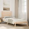VidaXL Extra Long Bed Frames Without Mattress 90x210 Cm Solid Wood 3309295