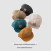 Baby Hat Spring and Autumn New Style Old Cute Children's Bear Baseball Cap Soft Brim Versatile Infant Baseball Cap