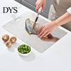 Heavy Duty Kitchen Prep Surface Pure Titanium Cutting Board, Rectangle Sturdy Chopping Easy Cleaning Non Slip Work Stick Board for Meat Vegetables And