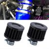 2pcs Air Filter Valve Cover Breather 12mm Air Filter Cold Air Intake Filter Breather