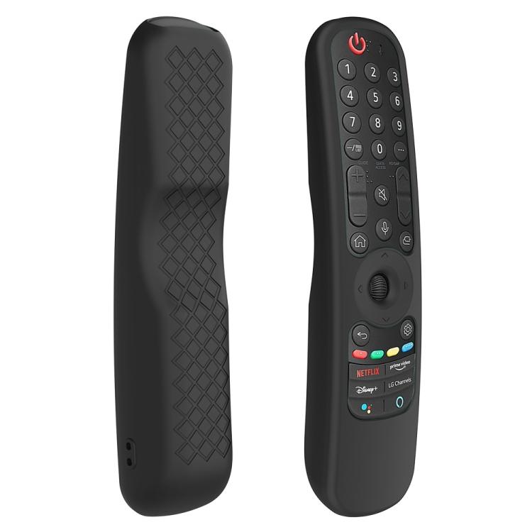 For LG AN-MR21GC / AN-MR21N / AN-MR21GA TV Remote Control Silicone Case GS0020 Black