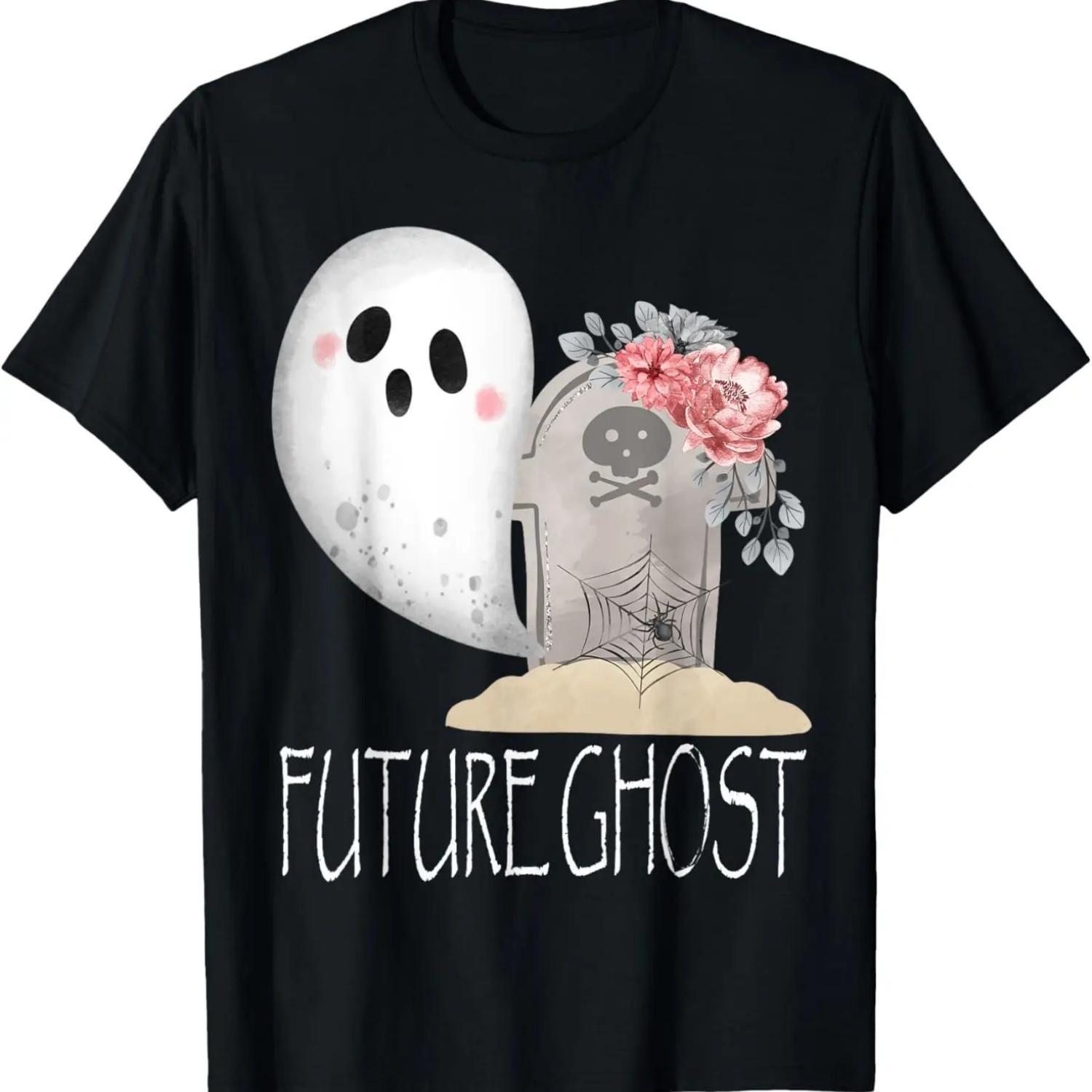 FUTURE GHOST super cute Halloween ghost t-shirt tee T-Shirt S