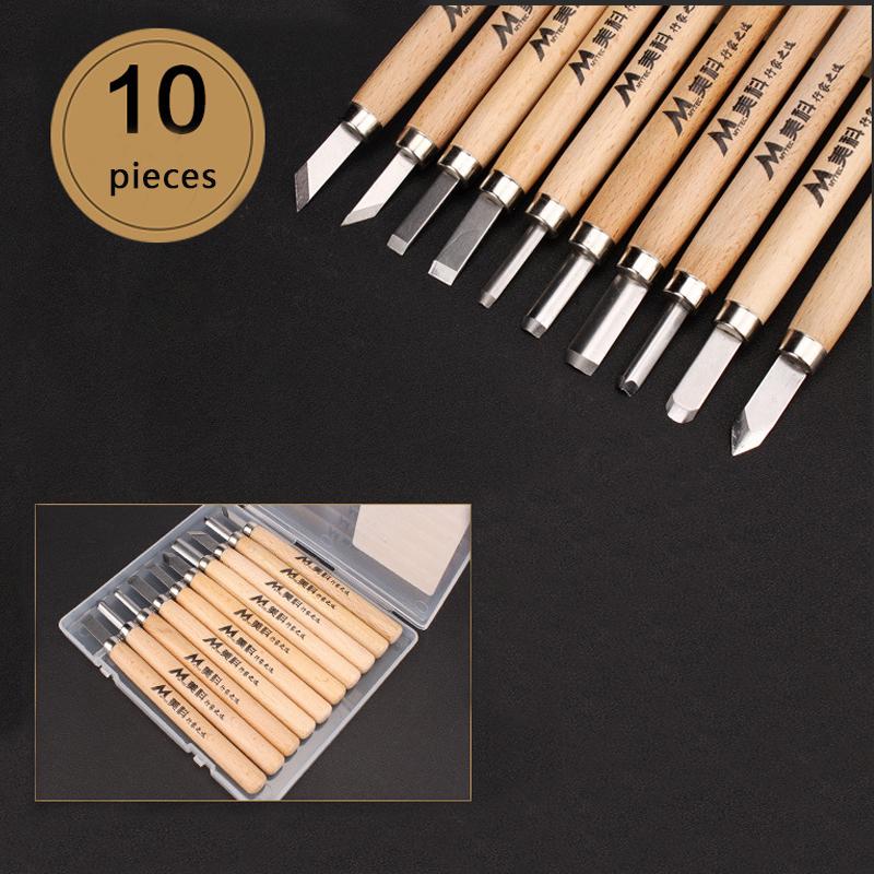 Buy 1 Set Wood Carving Chisels Knife Basic Cut Detailed Woodworking