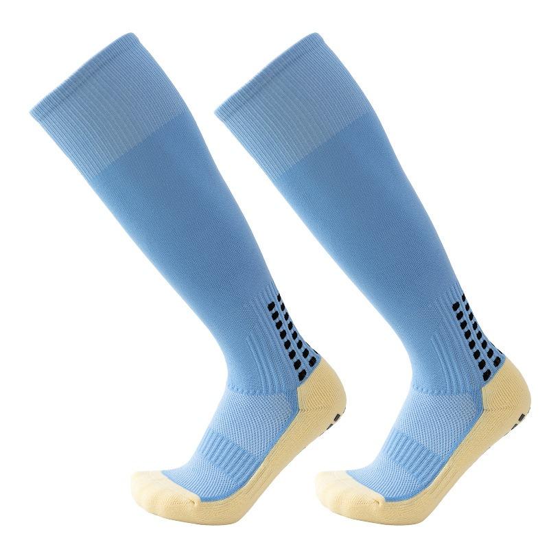 Hot-Selling Football Socks High Tube Adult Men'S Sports Socks Non-Slip Dispensing Thickened Stockings Professional Training