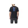Emporio Armani EA7 Round Neck Letter Print Pullover Short Sleeve T-Shirt Men Tops Black 6RPT01PJNVZ1200