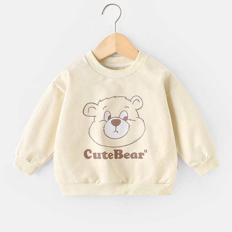 Boys Cartoon Hoodie Autumn Spring and Autumn Children's Top Thin Hoodie