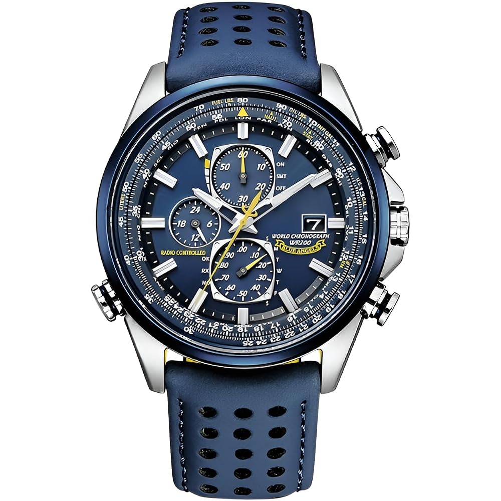 [mocoly] World Radio-Controlled Pilot Watch, Men s Watch [2025 Latest Model] Radio-Controlled Wat...