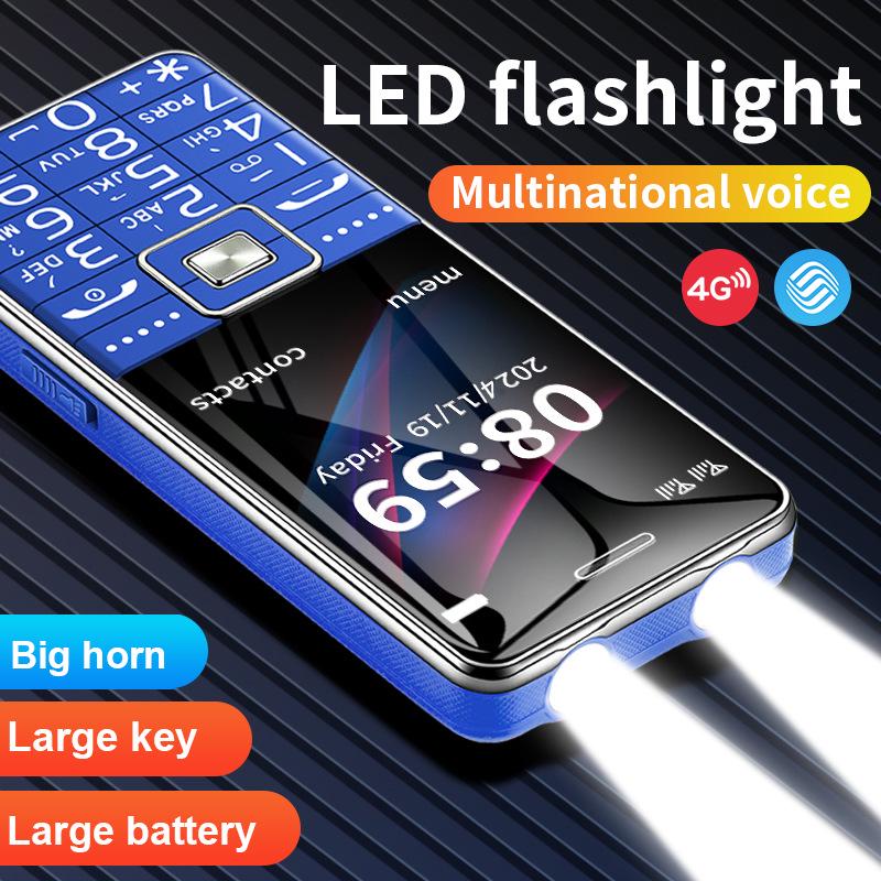 International Senior Mobile: Multilingual Large Screen, Battery, Sound & Font