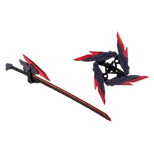 Kotobukiya Megami Device M.S.G 07 Ninja Blade Kazakiri Meijin (Meijin) 1/1 Scale Plastic Model Kit, Approximately 170mm Long
