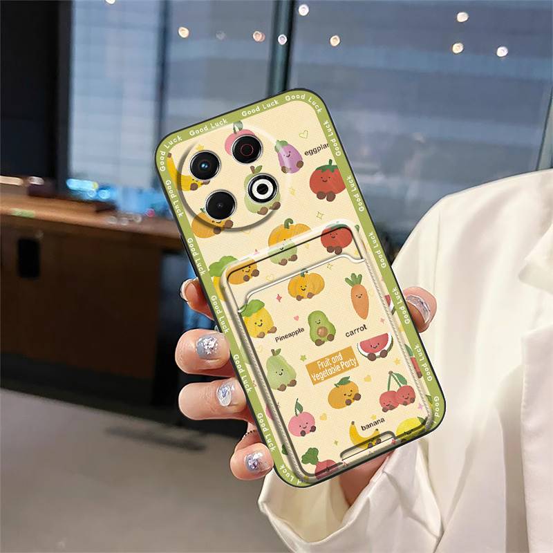 Back Cover Fashion Design Phone Case For Tecno Spark30 Pro 4G/KL7 Dirt-resistant Shockproof TPU Cartoon Graffiti Cover